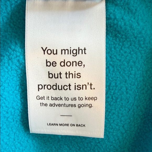 NWT The North Face Men's Anchor Alkaline Blue 1/4 Zip Fleece Size L Lightweight - Picture 6 of 13